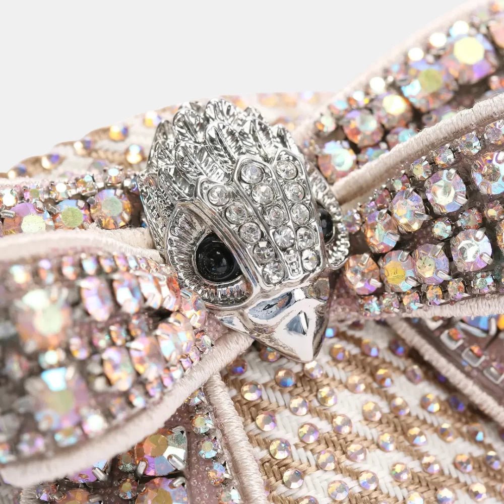 Kurt Geiger Kensington Bow Flat Sandal (Blush) - DIVA ONLINE STORE