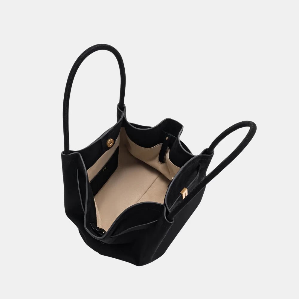 JW Pei Hana Medium Faux Suede Tote Bag - DIVA ONLINE STORE