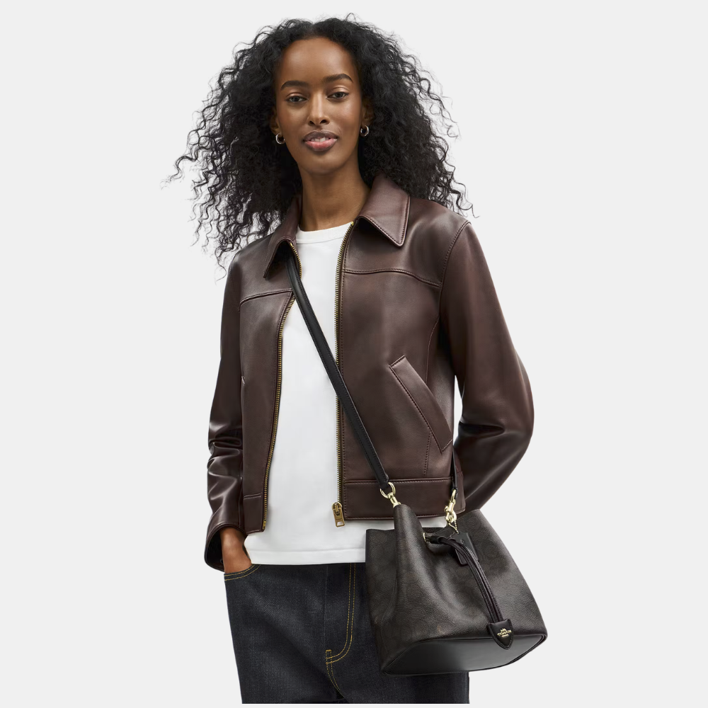 Coach Rowan Bucket Bag In Signature Canvas
