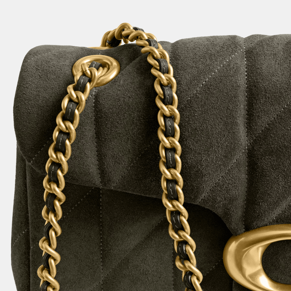 Coach Quilted Suede Tabby 26 Shoulder Bag - DIVA ONLINE STORE