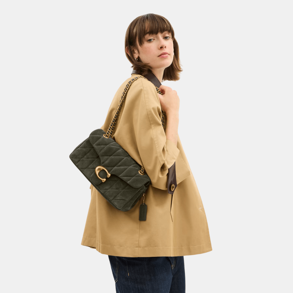 Coach Quilted Suede Tabby 26 Shoulder Bag - DIVA ONLINE STORE