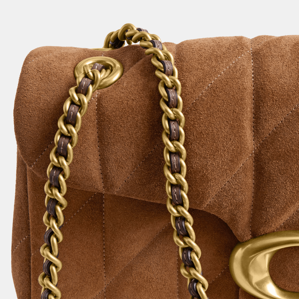 Coach Quilted Suede Tabby 26 Shoulder Bag - DIVA ONLINE STORE