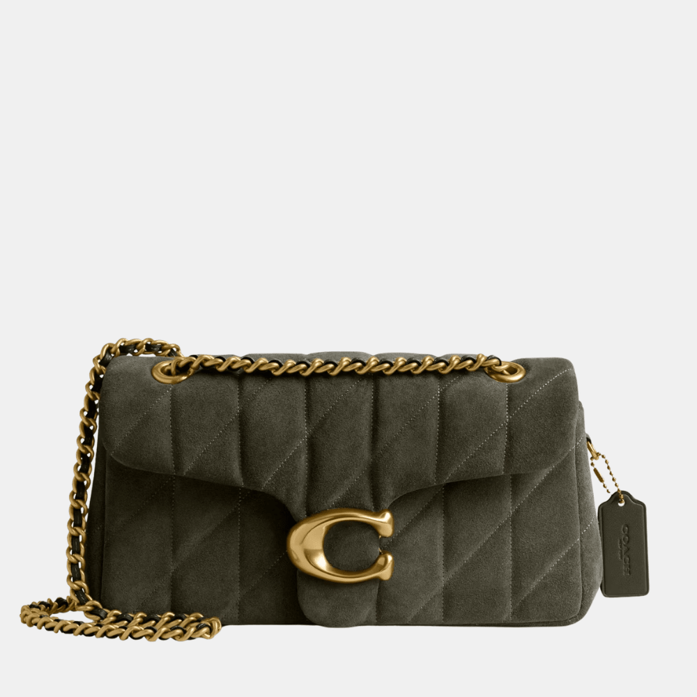 Coach Quilted Suede Tabby 26 Shoulder Bag - DIVA ONLINE STORE