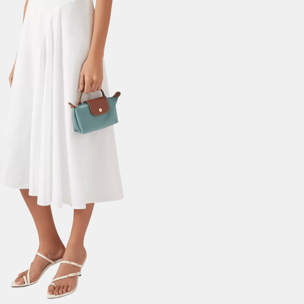 Longchamp Le Pliage Original Pouch With Handle - DIVA ONLINE STORE