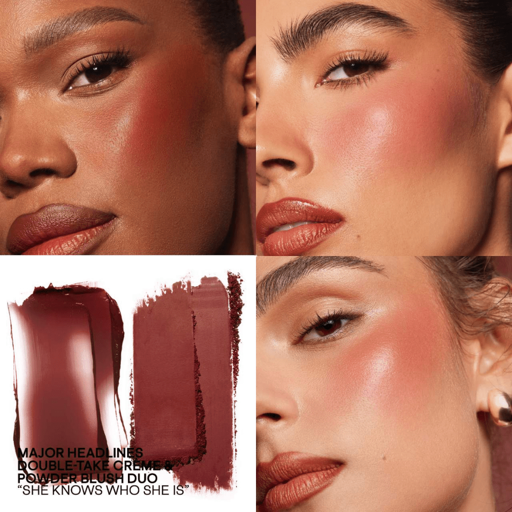 Patrick Ta Major Headlines Double-Take Crème & Powder Blush Duo - DIVA ONLINE STORE