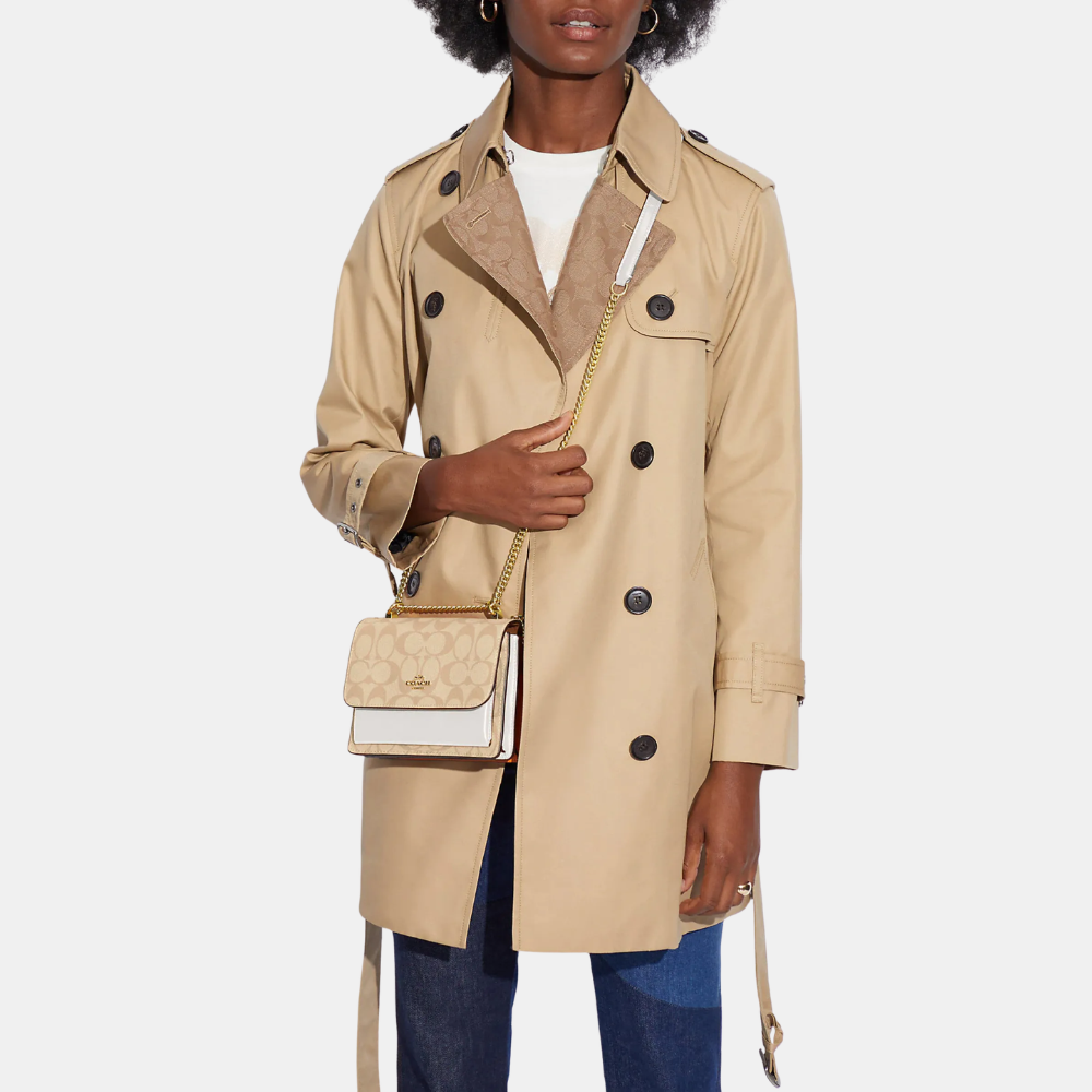 Coach Mini Klare Crossbody In Signature Canvas