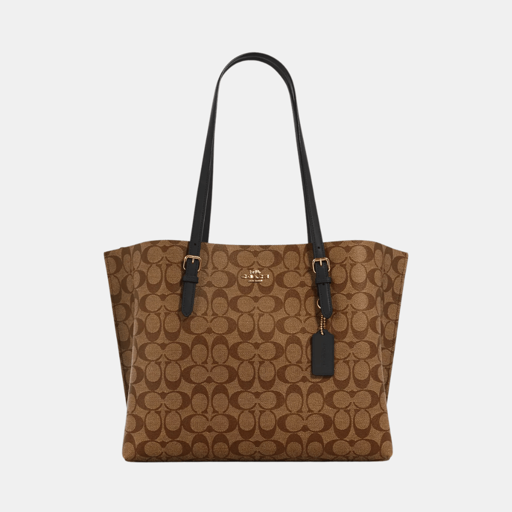 Coach Mollie Tote In Signature Canvas - DIVA ONLINE STORE