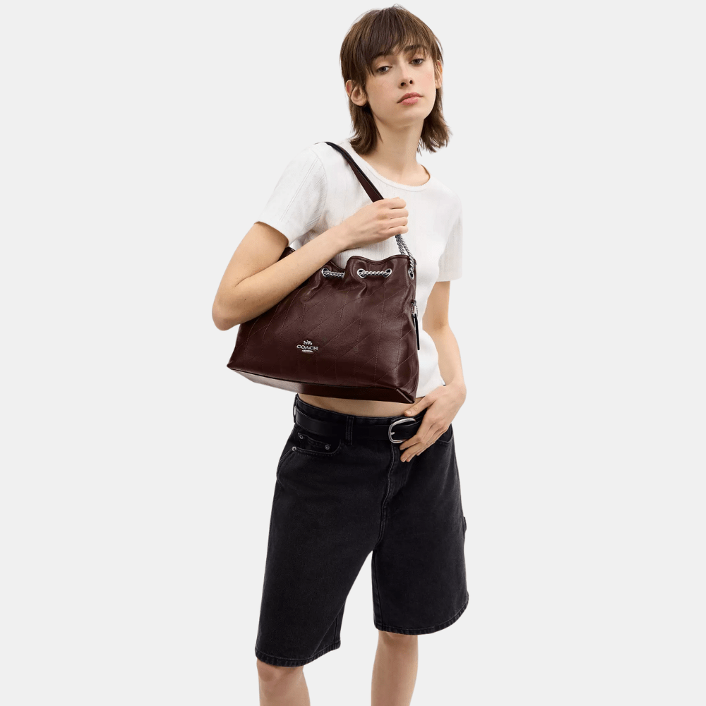 Coach Evelyn Shoulder Bag With Quilting - DIVA ONLINE STORE