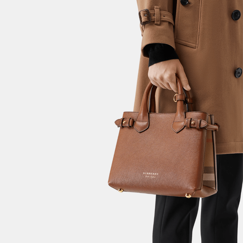 Burberry Banner Tote Bag (Brown) - DIVA ONLINE STORE