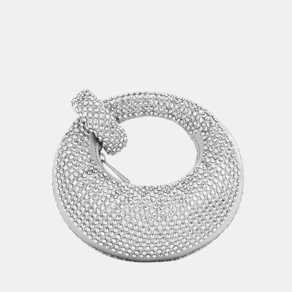 JW Pei Abacus Artificial Crystal Mini Top Handle Bag - DIVA ONLINE STORE