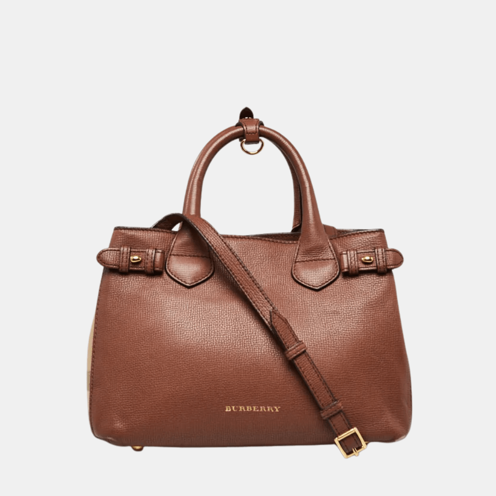 Burberry Banner Tote Bag (Brown) - DIVA ONLINE STORE