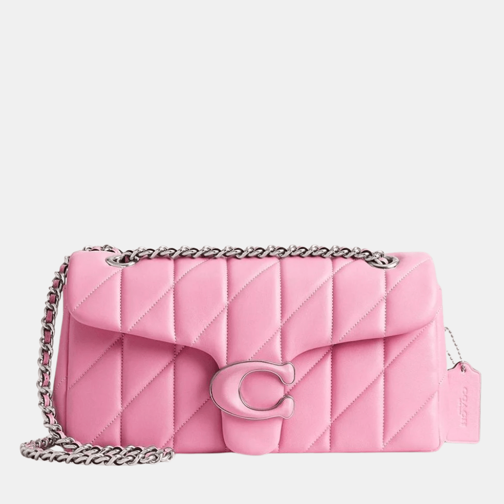 Coach Quilted Tabby 26 Shoulder Bag (Pink) - DIVA ONLINE STORE