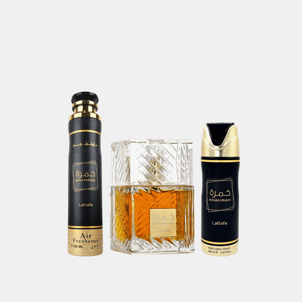 Lattafa Khamrah Gift Set For Unisex - DIVA ONLINE STORE