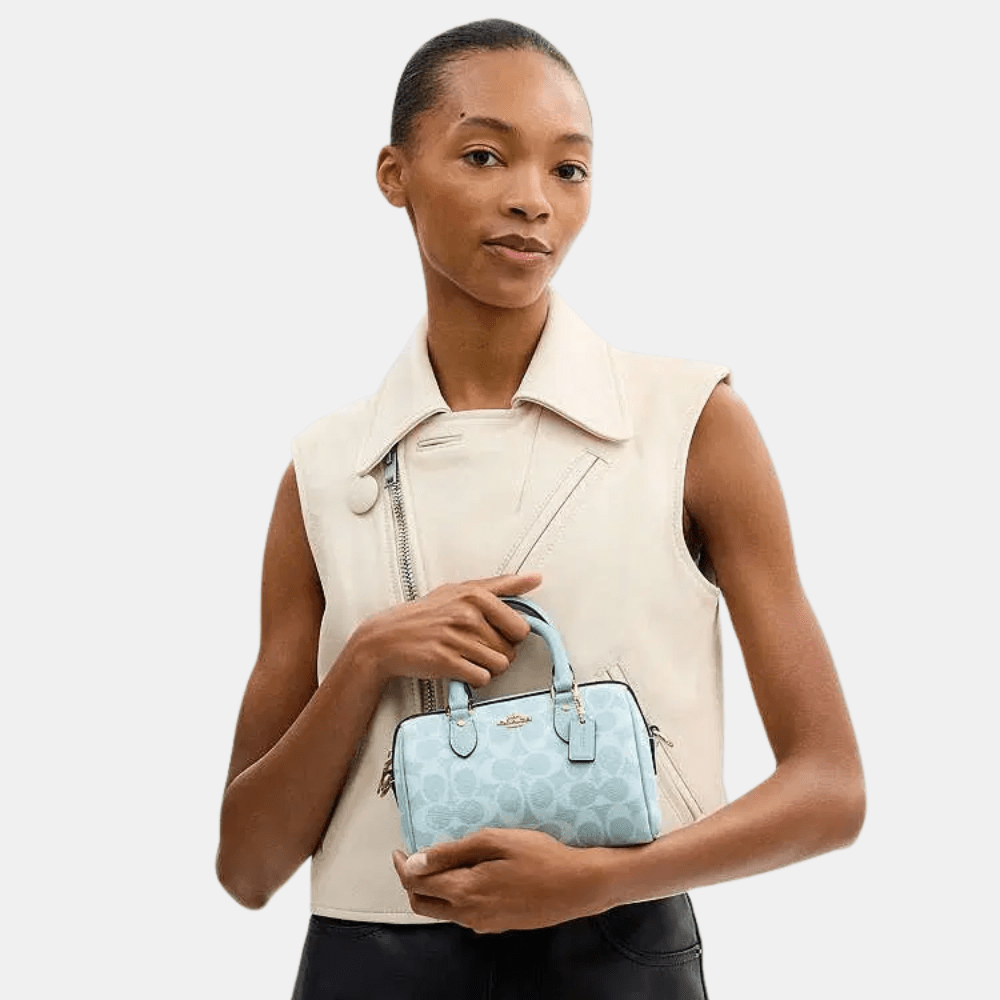 Coach Mini Rowan Crossbody Bag In Signature Canvas - DIVA ONLINE STORE
