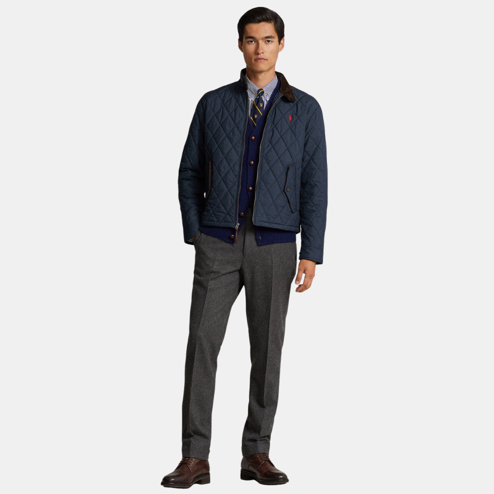Ralph Lauren The Beaton Quilted Jacket (College Navy)