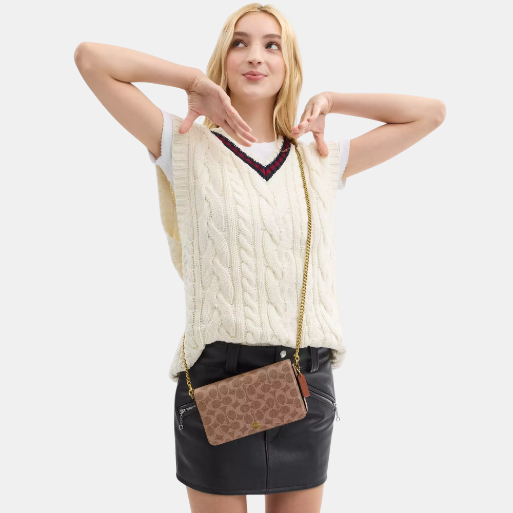 Coach Mila Crossbody Bag In Signature Canvas