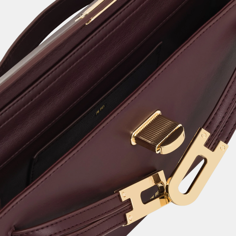 JW Pei Bria Structured Top Handle Bag