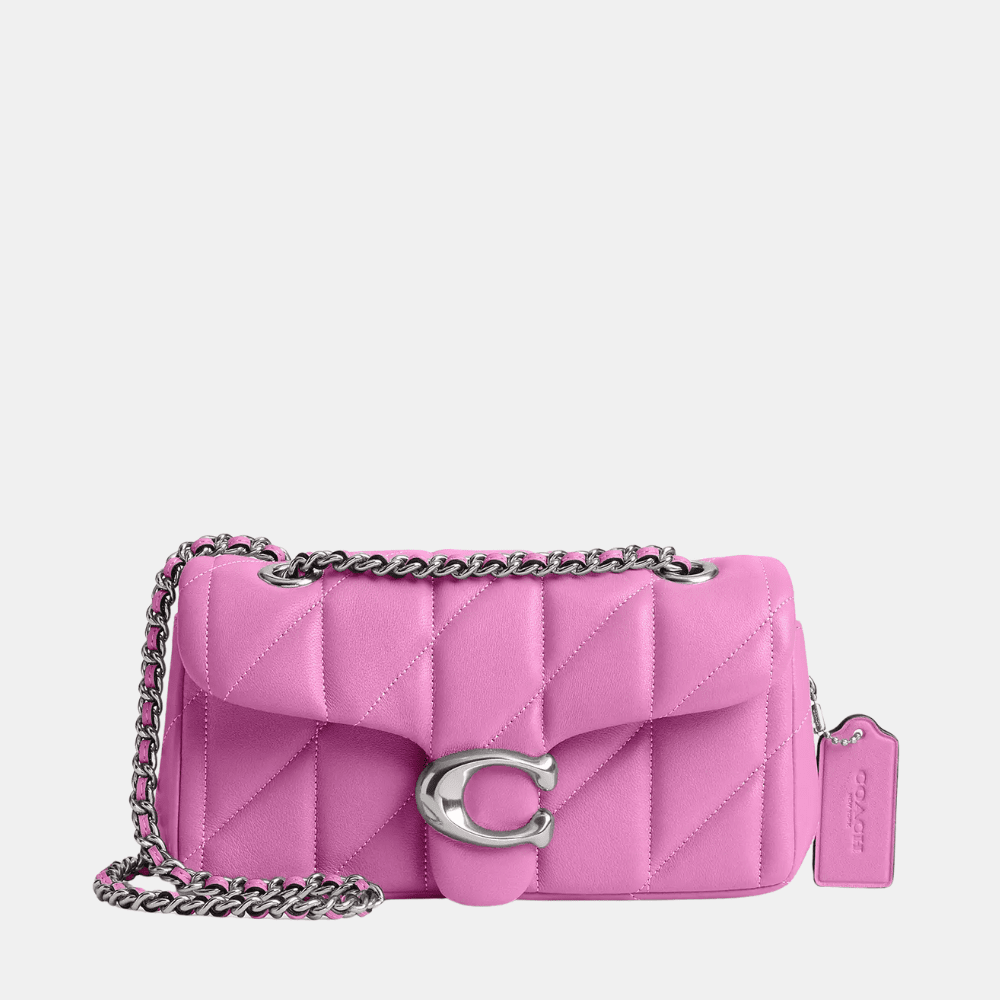 Coach Quilted Tabby 20 Shoulder Bag (Fuschia) - DIVA ONLINE STORE