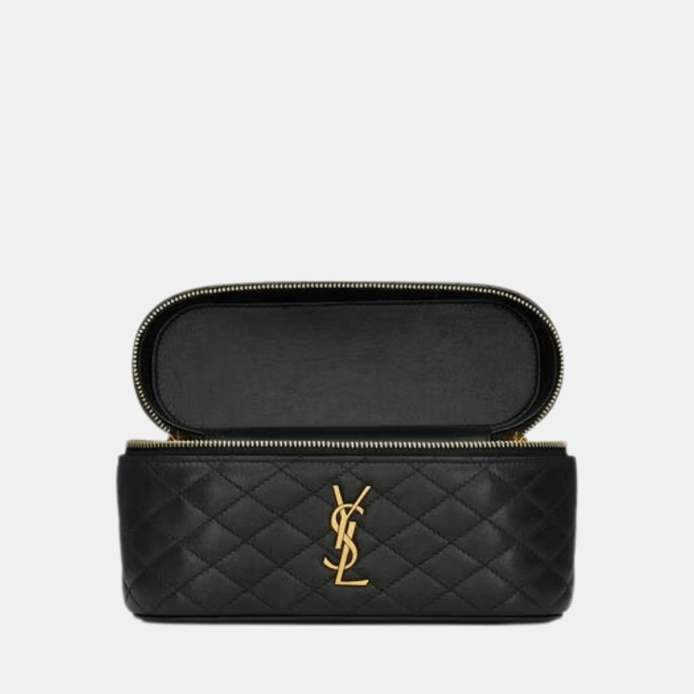 Saint Laurent Gaby Vanity In Lambskin (Black)