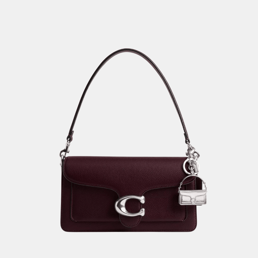 Coach Tabby Bag Charm (Silver) - DIVA ONLINE STORE