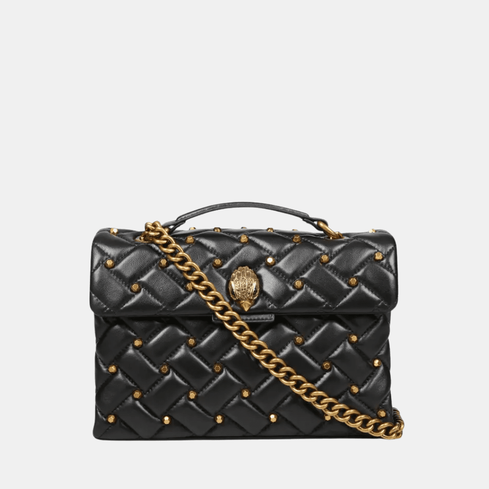 Kurt Geiger Leather Stud Kensington Bag - DIVA ONLINE STORE
