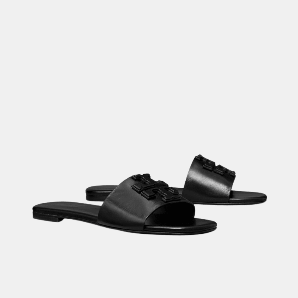 Tory Burch Ines Single - Band Slide (Black) - DIVA ONLINE STORE