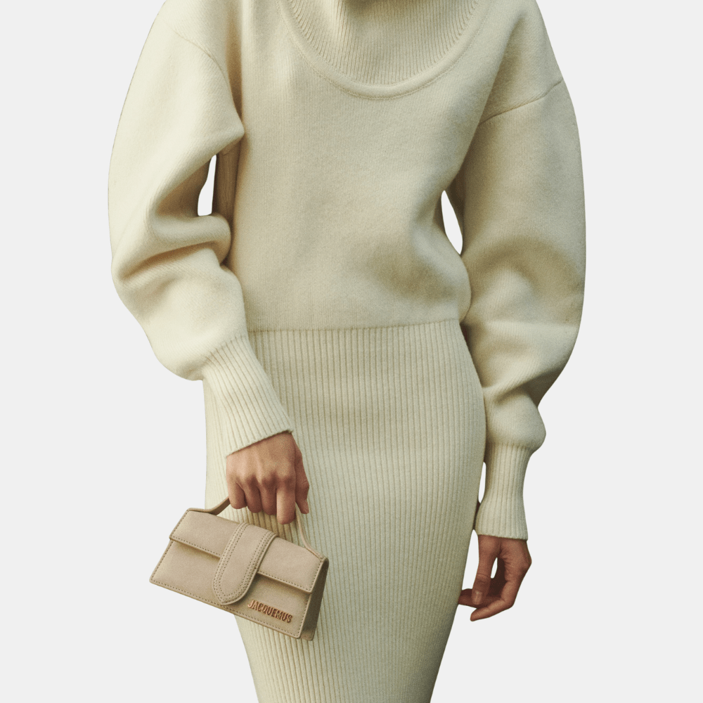 Jacquemus The Bambino (Dark Beige) - DIVA ONLINE STORE
