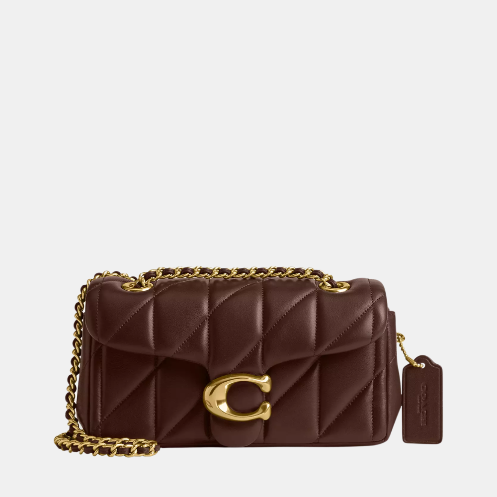 Coach Quilted Tabby 20 Shoulder Bag (Maple)