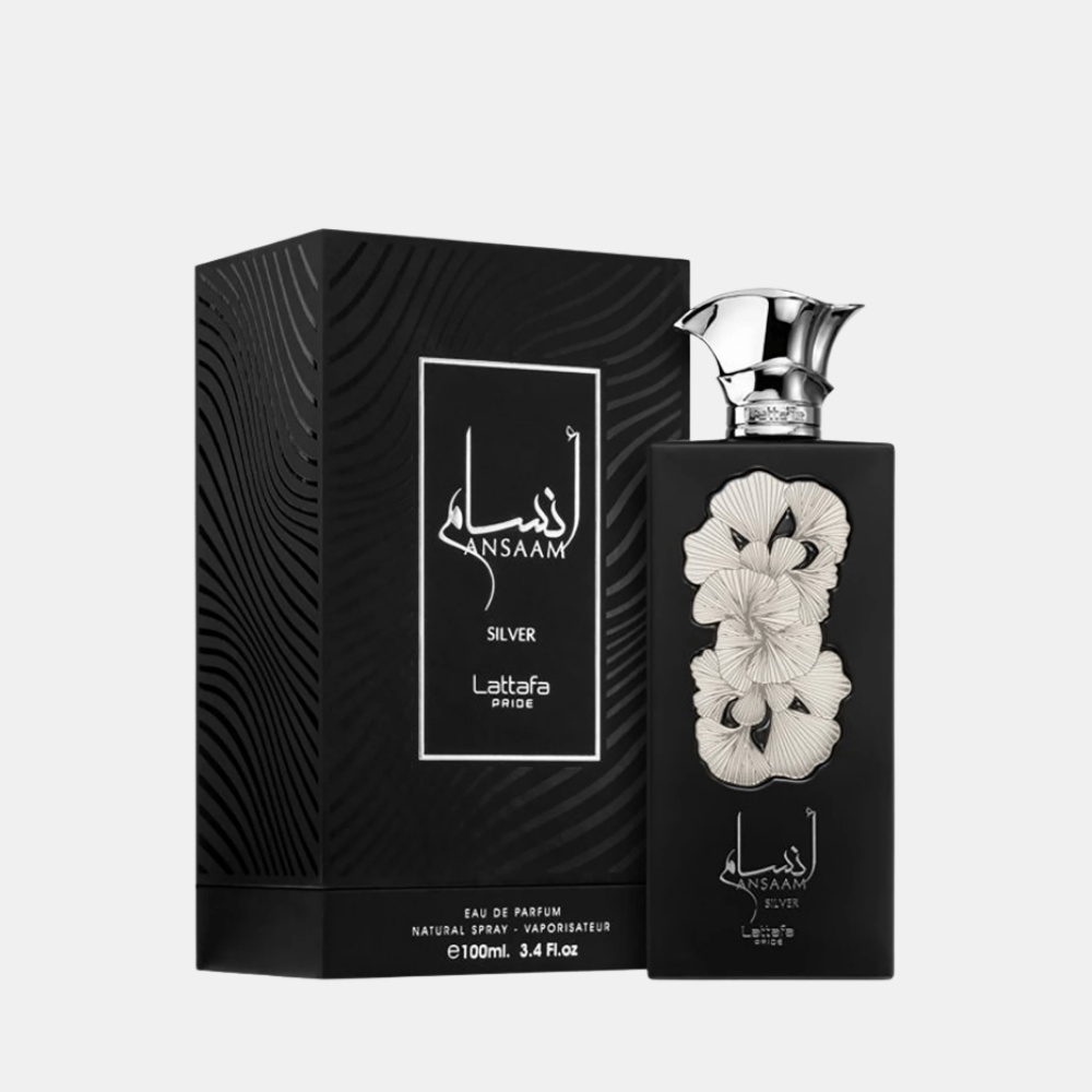 Lattafa Ansaam Silver For Men EDP 100ML - DIVA ONLINE STORE