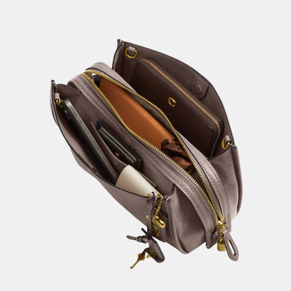 Coach Coach Rogue 34 In Glazed Leather