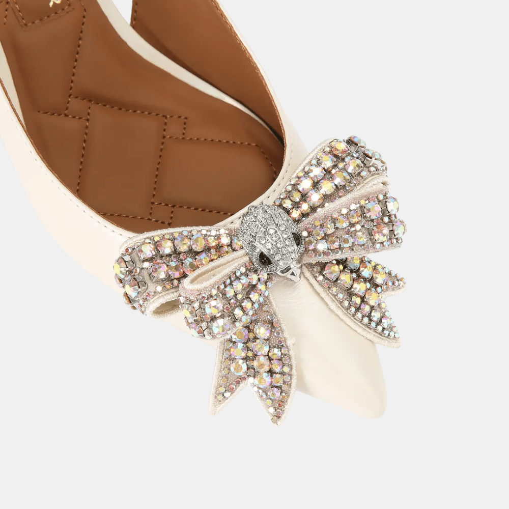 Kurt Geiger Belgravia Bow Slingback Heel - DIVA ONLINE STORE