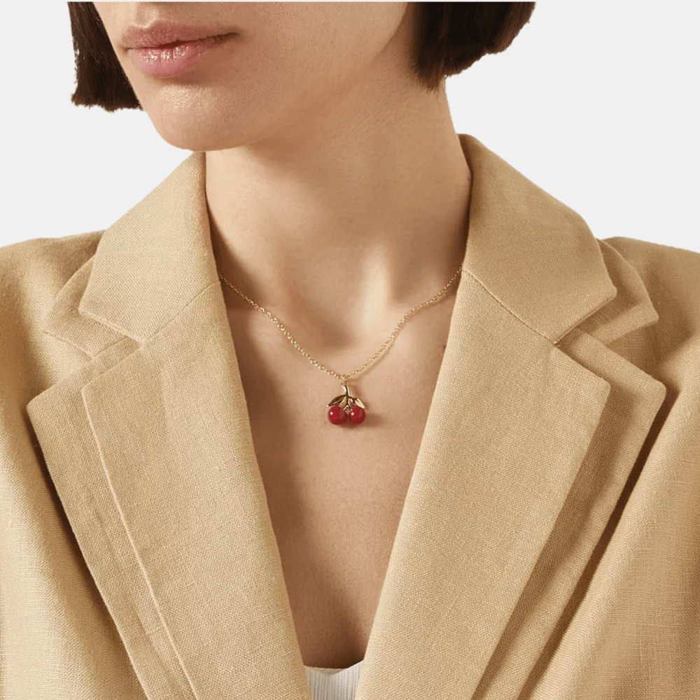 Coach Cherry Pendant Necklace - DIVA ONLINE STORE