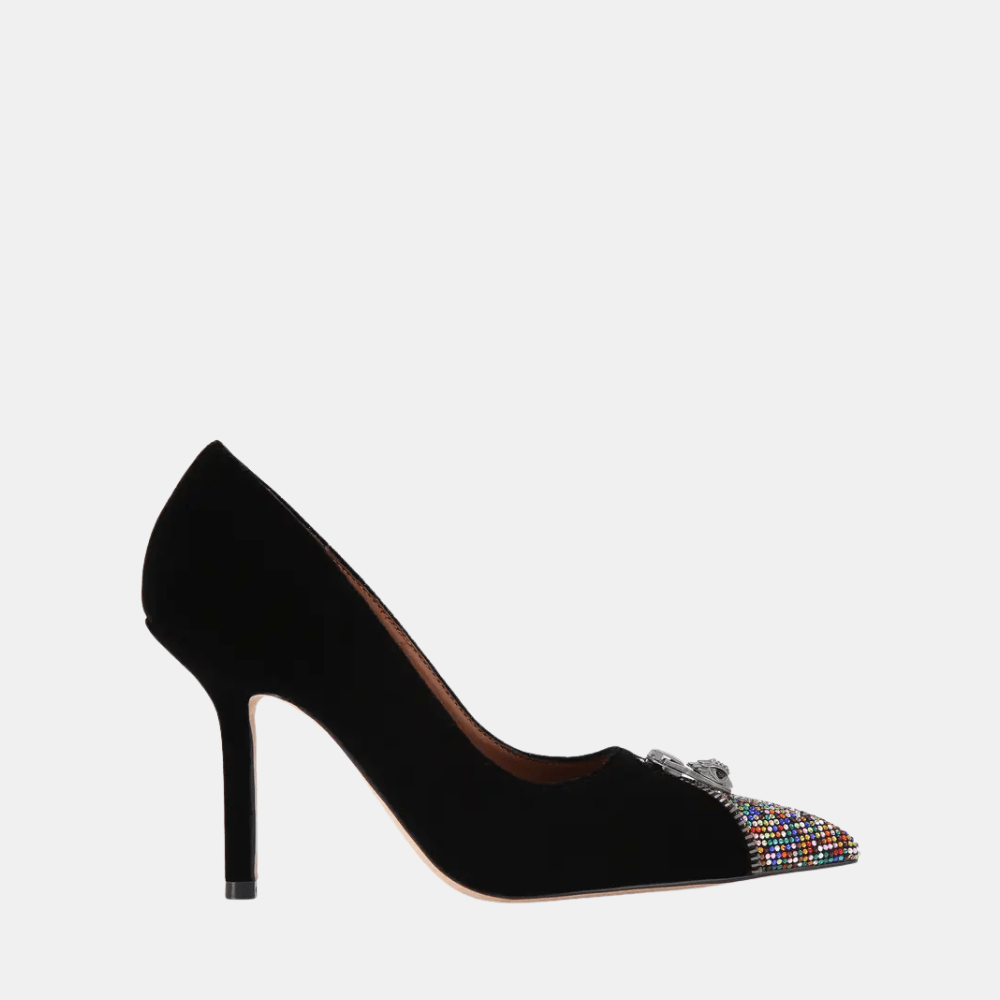 Kurt Geiger Zip Court Heel (Black/Multi) - DIVA ONLINE STORE