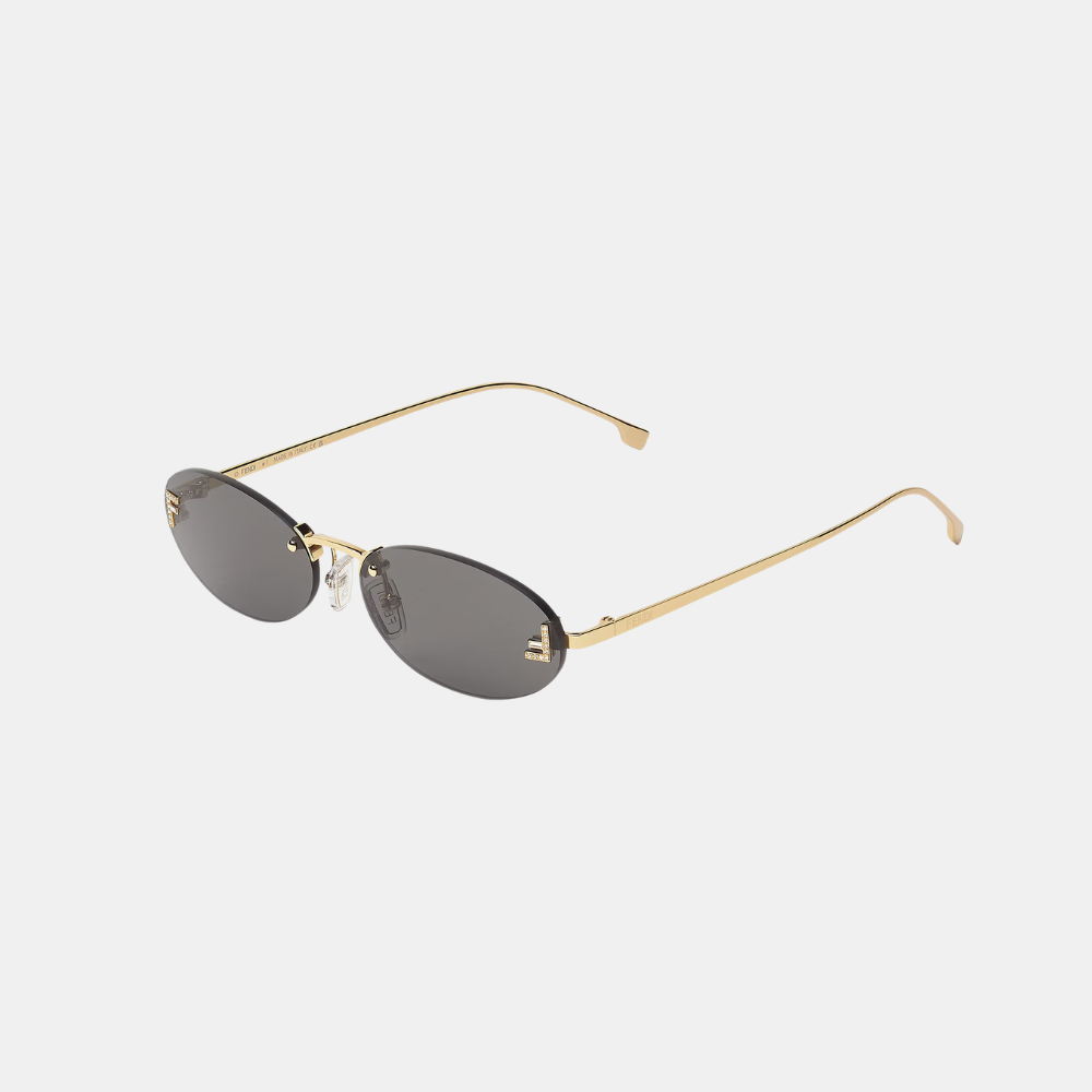 Fendi First Crystal Sunglasses (Grey)