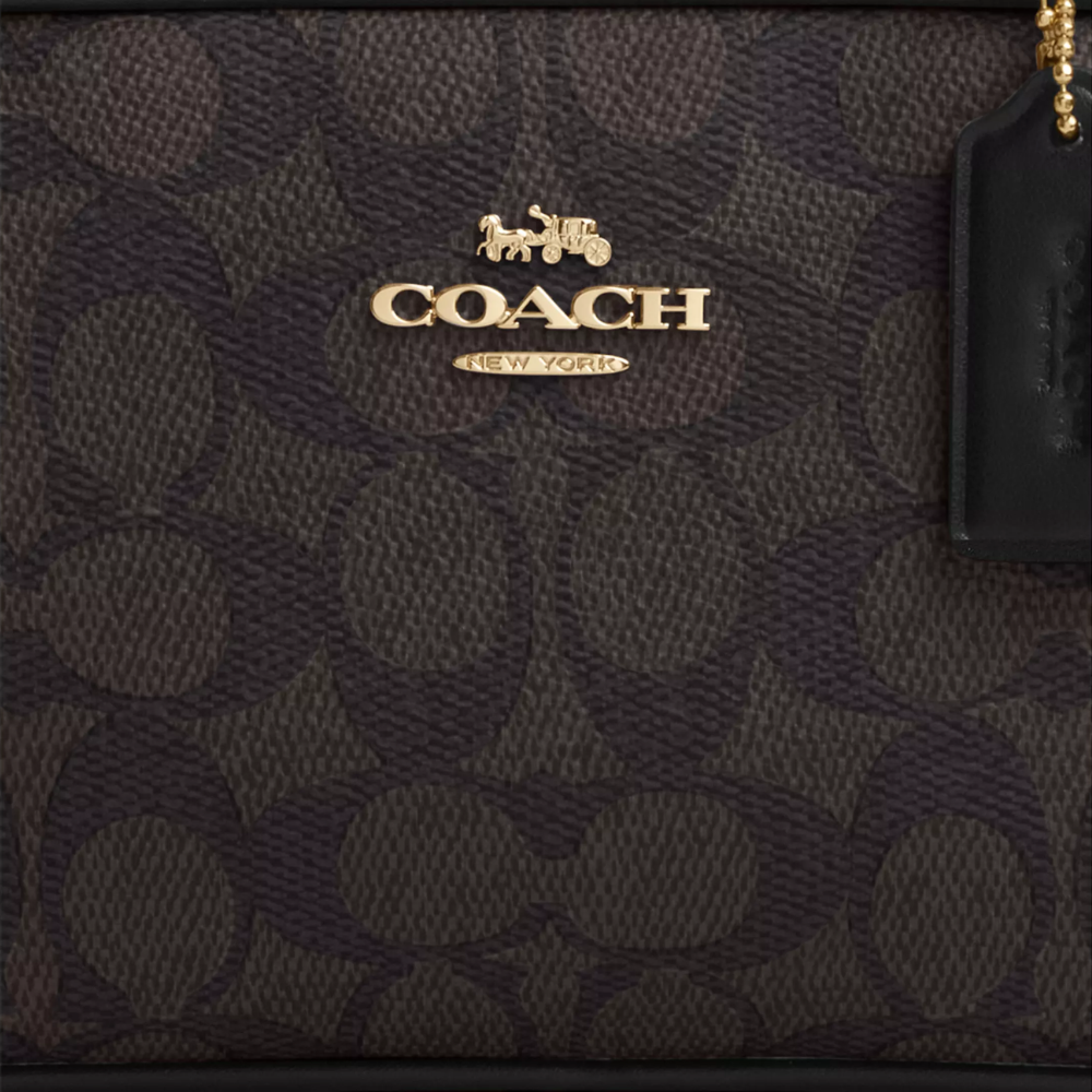 Coach Satchel Crossbody Bag In Signature Canvas