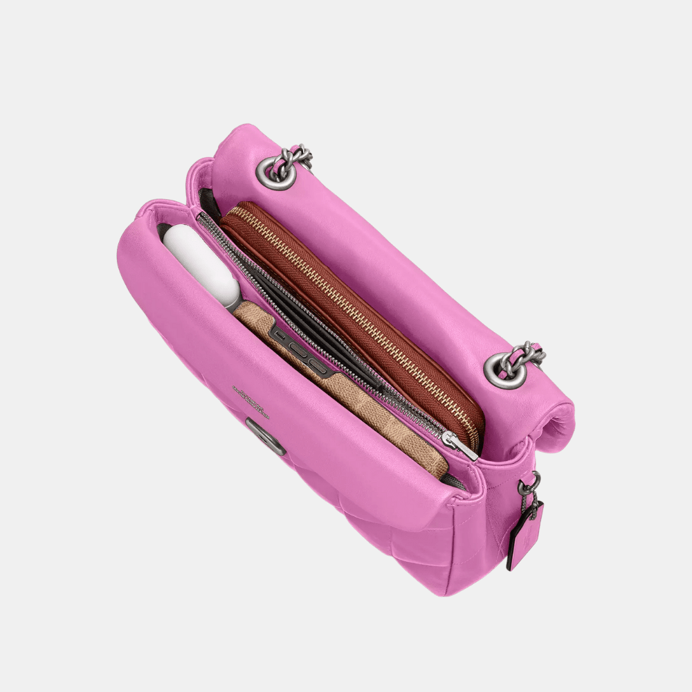 Coach Quilted Tabby 26 Shoulder Bag (Fuschia) - DIVA ONLINE STORE