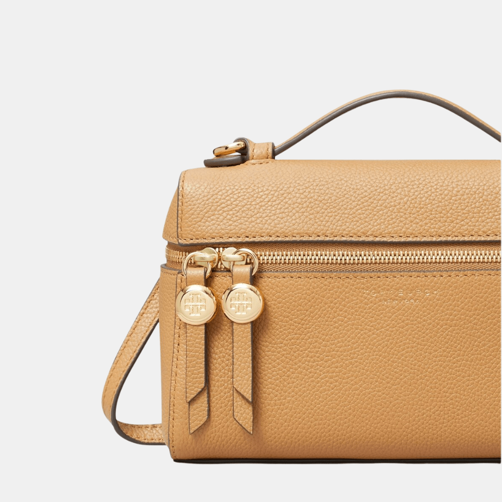 Tory Burch Romy Slim Top Handle Bag (Tiramisu) - DIVA ONLINE STORE