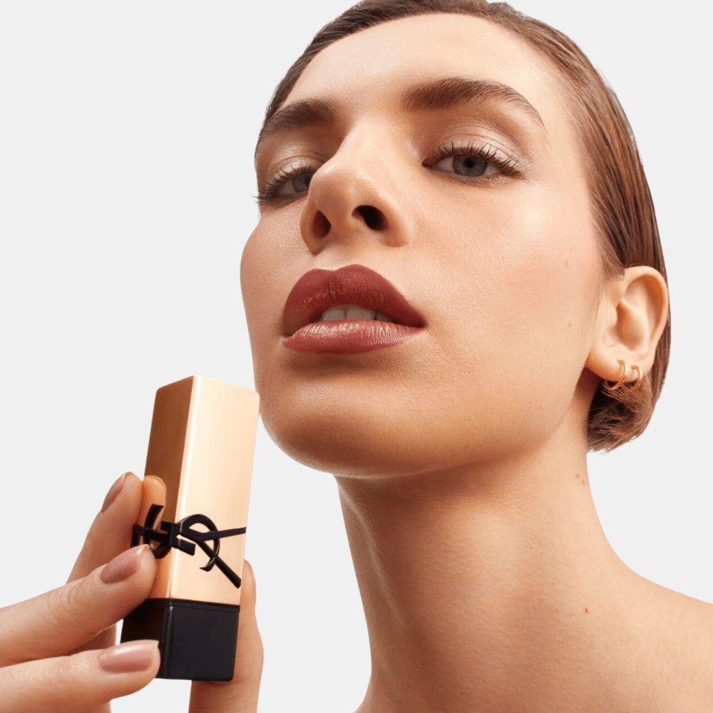 YSL Rouge Pur Couture Caring Satin Lipstick With Ceramides - DIVA ONLINE STORE
