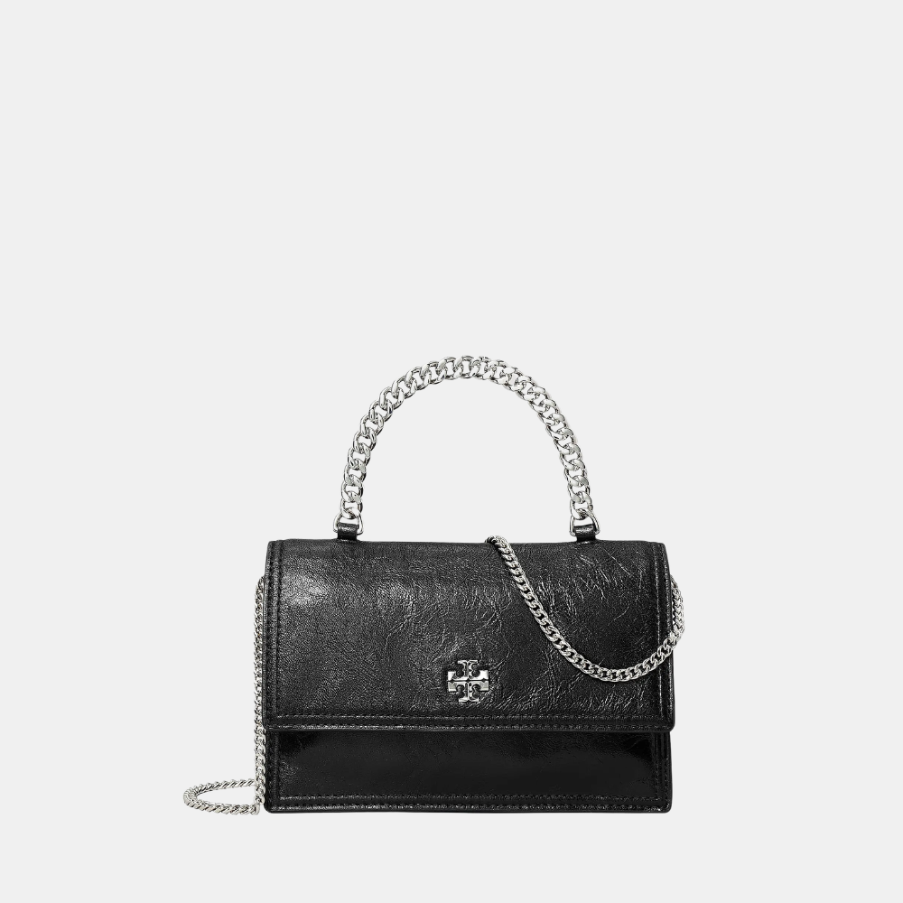 Tory Burch Kira Mini Distressed Top Handle Bag