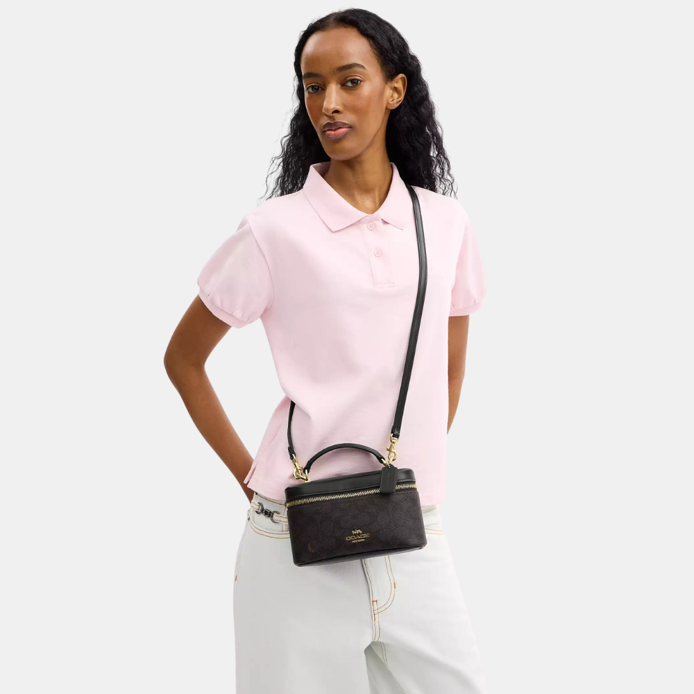Coach Rainer 18 Crossbody Bag In Signature Canvas
