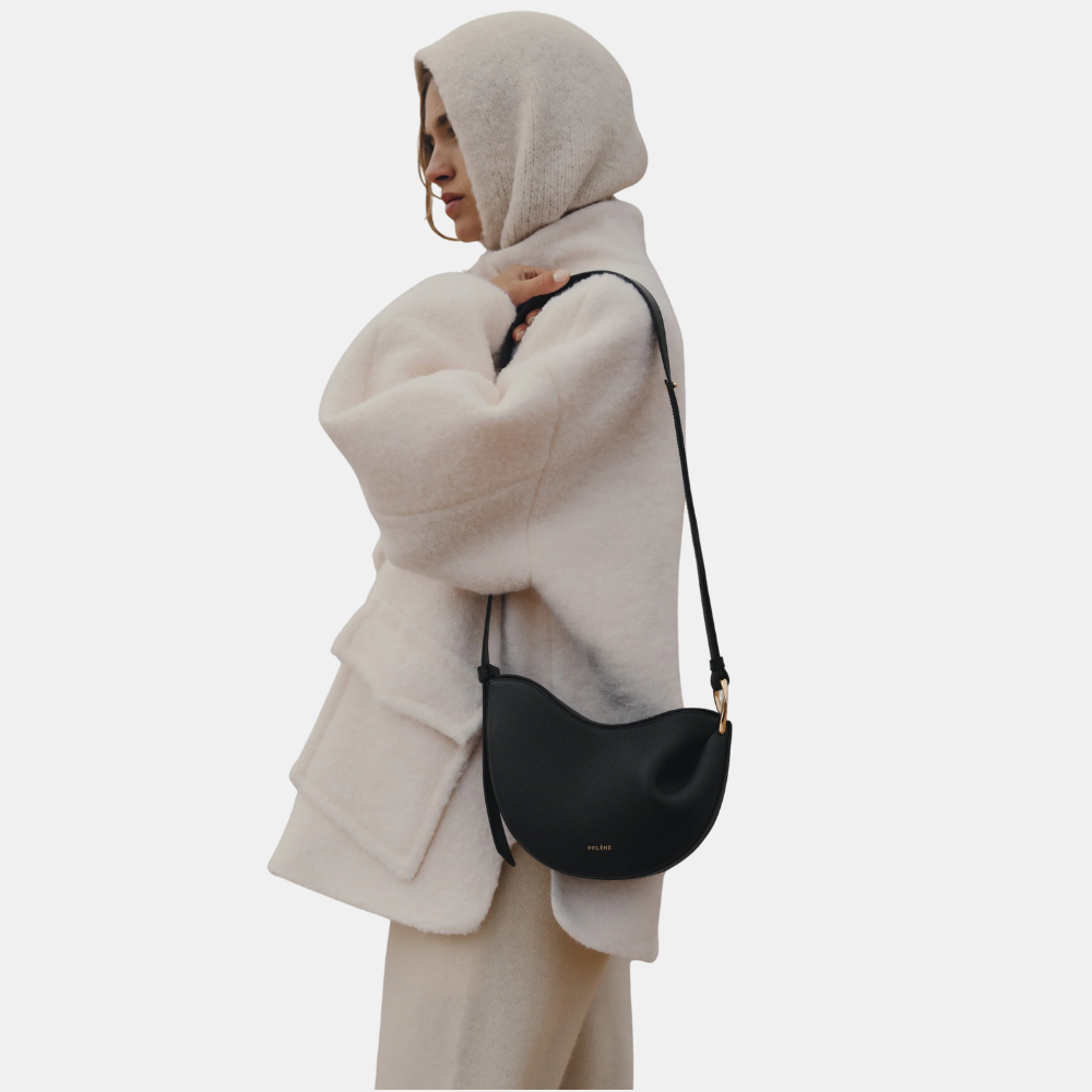 Polène Tonca Edition Textured Black