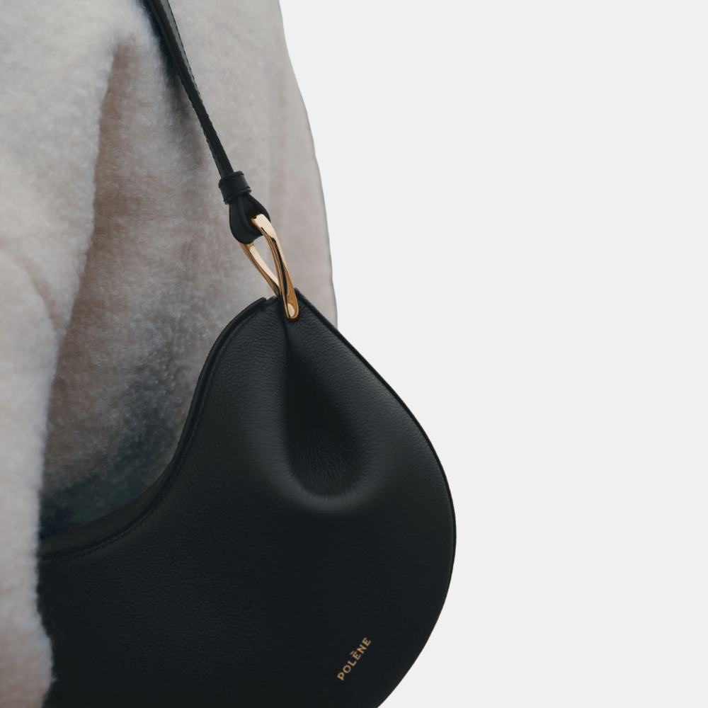 Polène Tonca Edition Textured Black