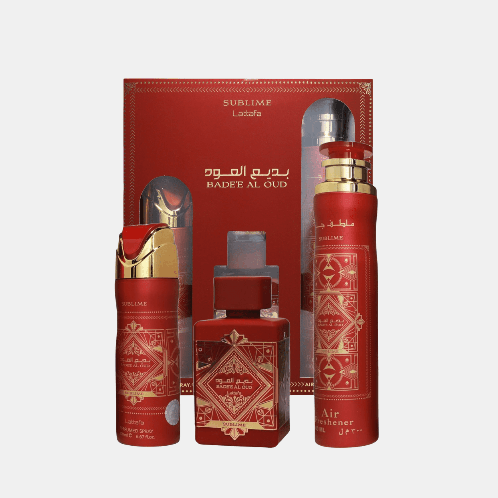 Lattafa Badee Al Oud Sublime Gift Set For Unisex - DIVA ONLINE STORE