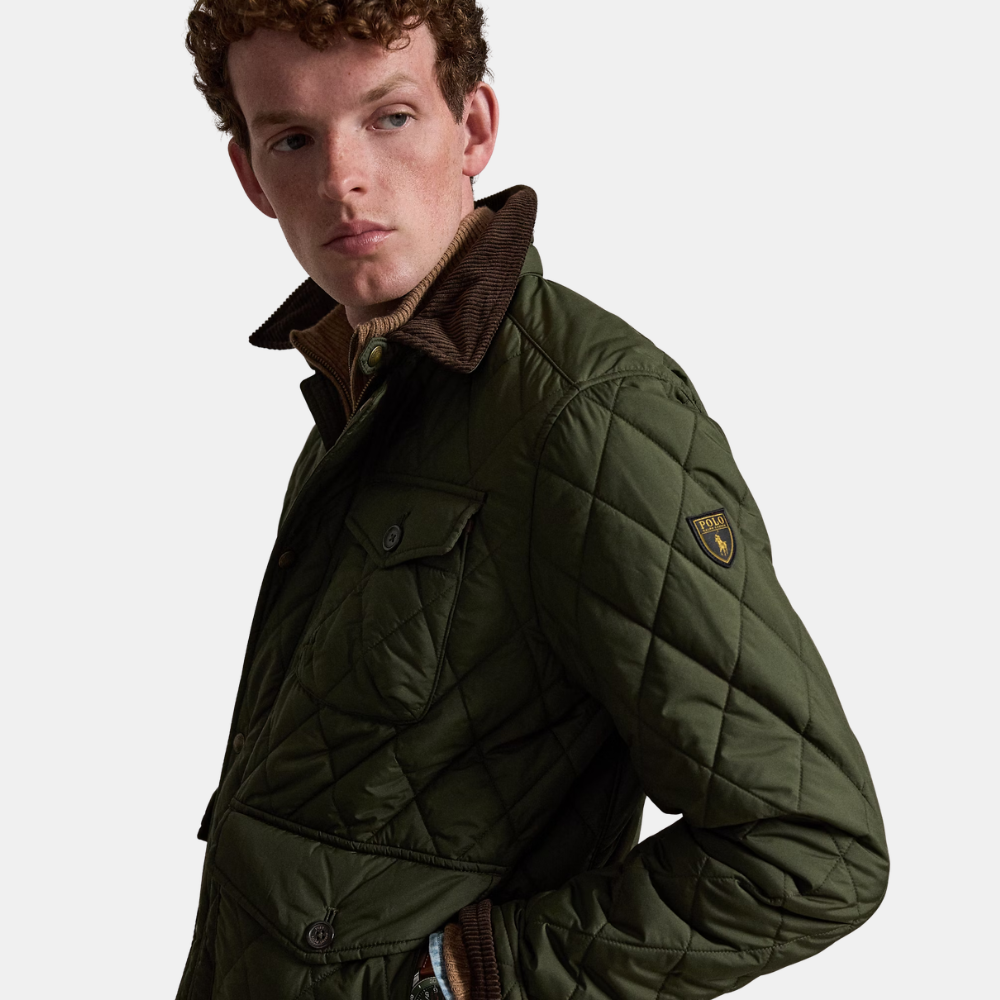 Ralph Lauren The Beaton Quilted Jacket (Company Olive)