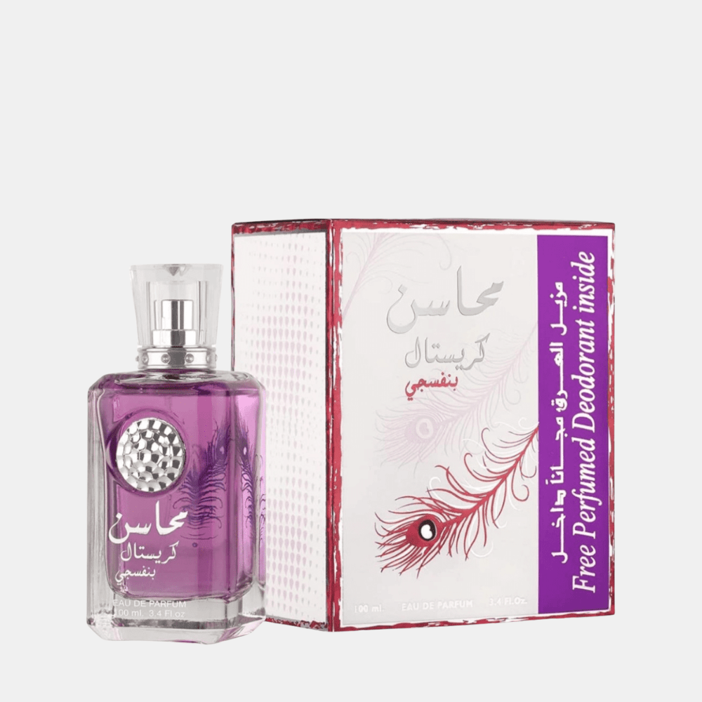 Lattafa Mahasin Crystal For Women EDP 100ML - DIVA ONLINE STORE