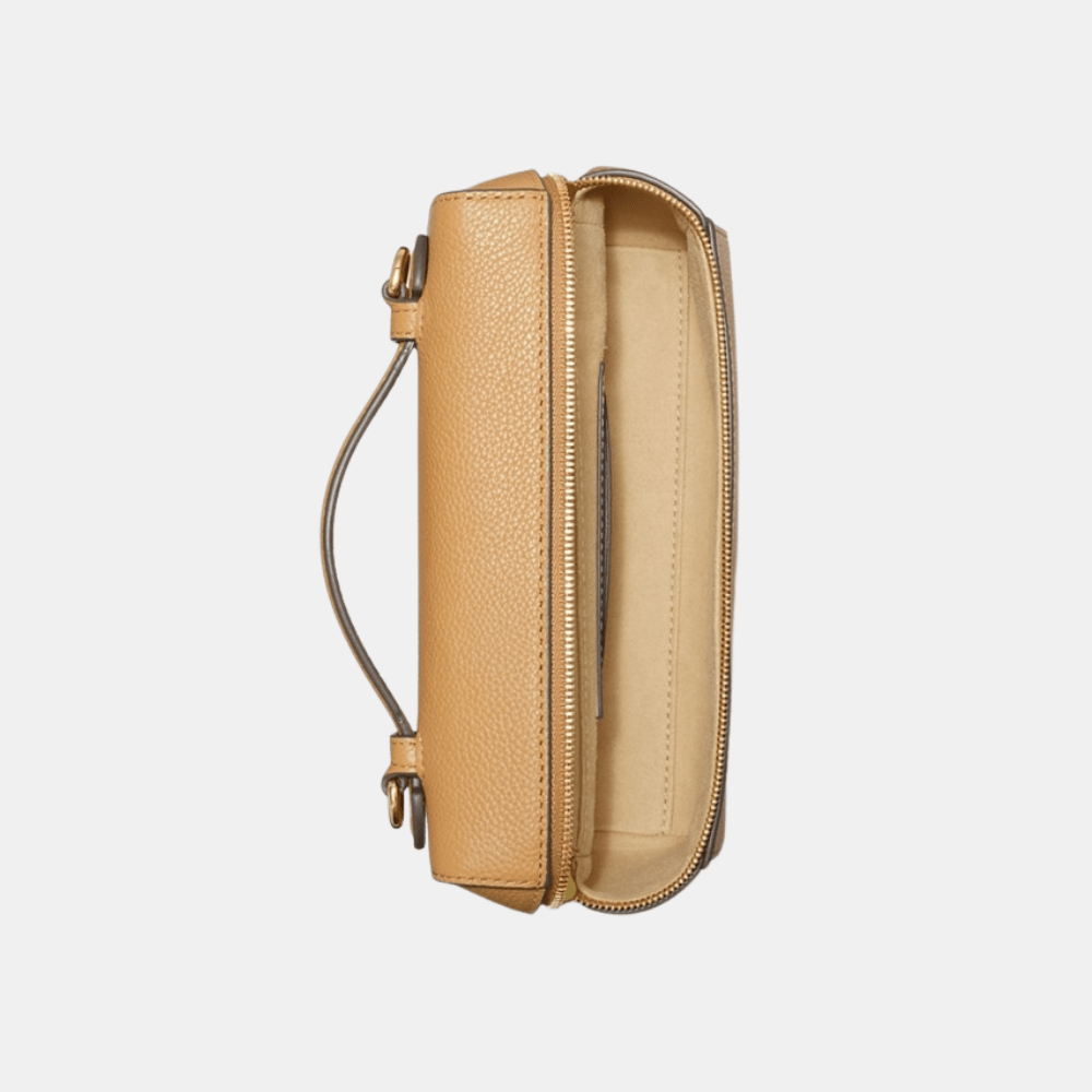 Tory Burch Romy Slim Top Handle Bag (Tiramisu) - DIVA ONLINE STORE