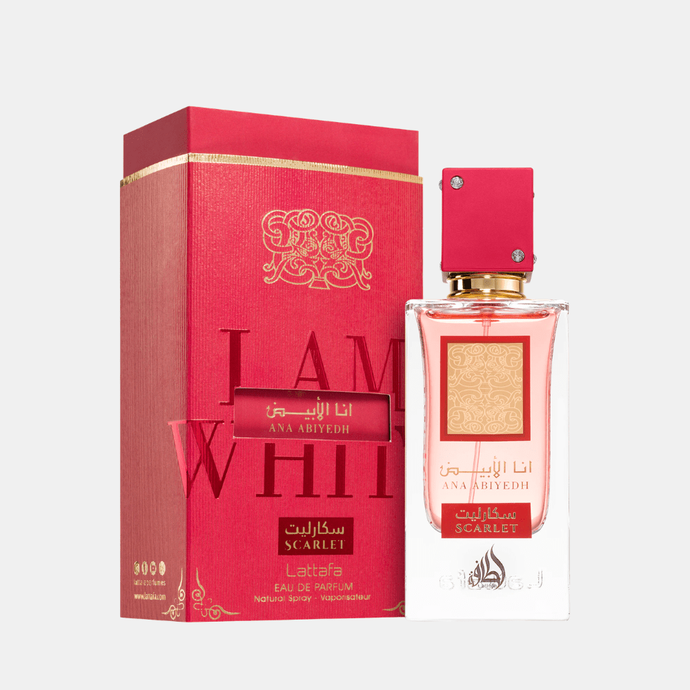 Lattafa Ana Abiyedh Scarlet For Women EDP 60ML - DIVA ONLINE STORE