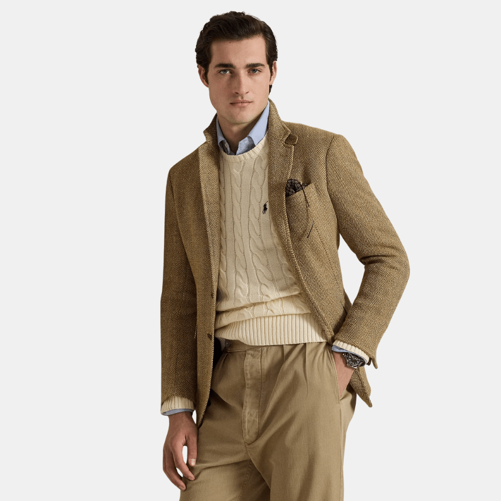 Ralph Lauren Cable - Knit Cotton Jumper (Andover Cream) - DIVA ONLINE STORE