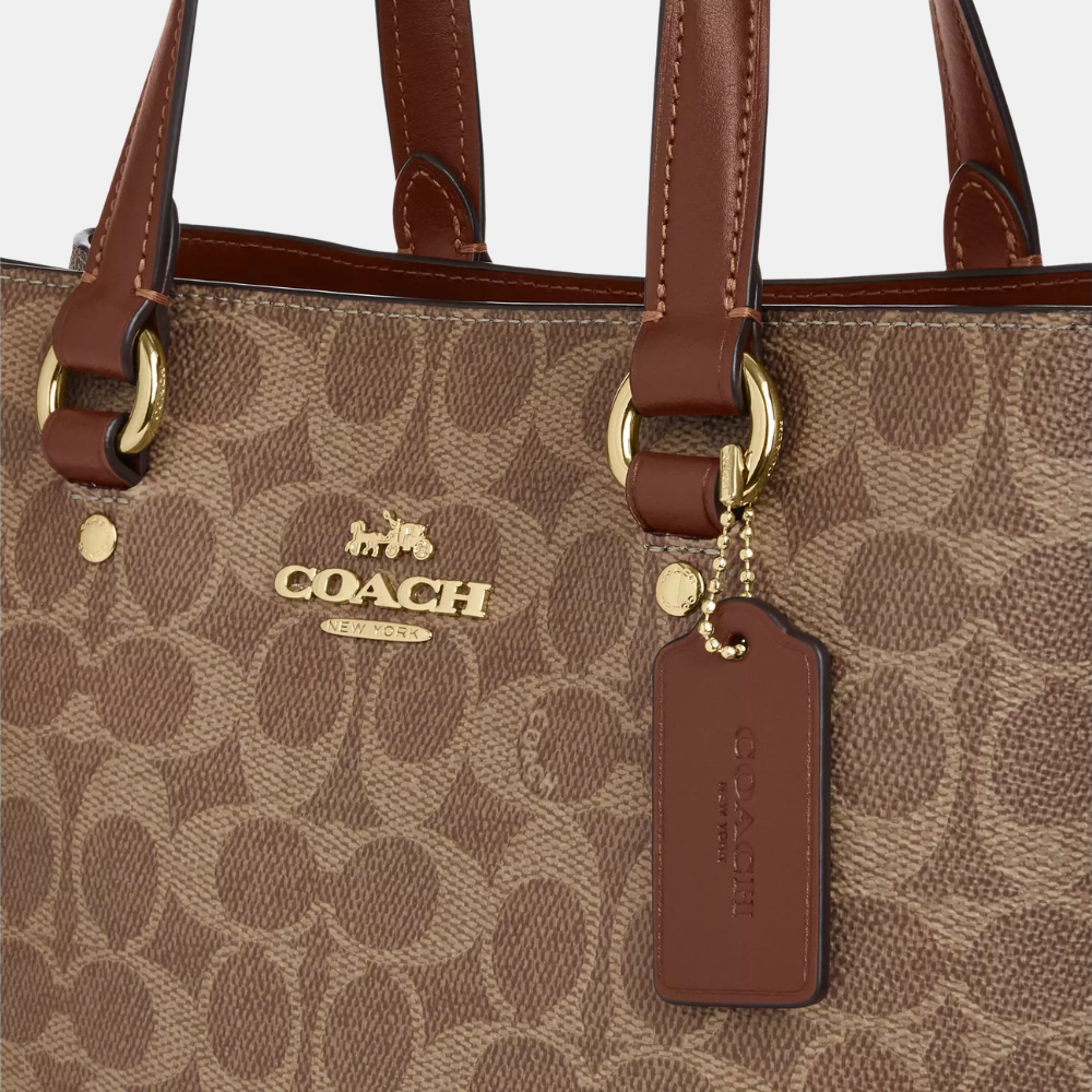 Coach Station Carryall Bag In Signature Canvas