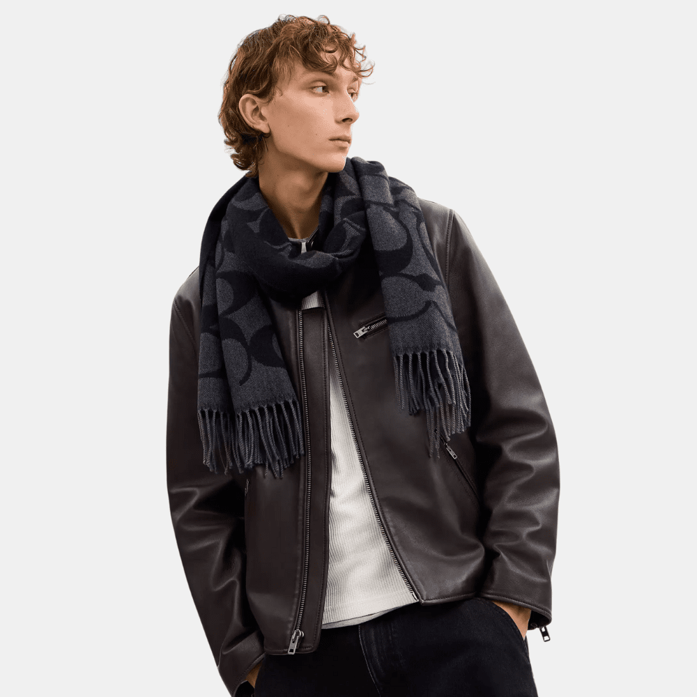 Coach Signature Oversized Muffler - DIVA ONLINE STORE